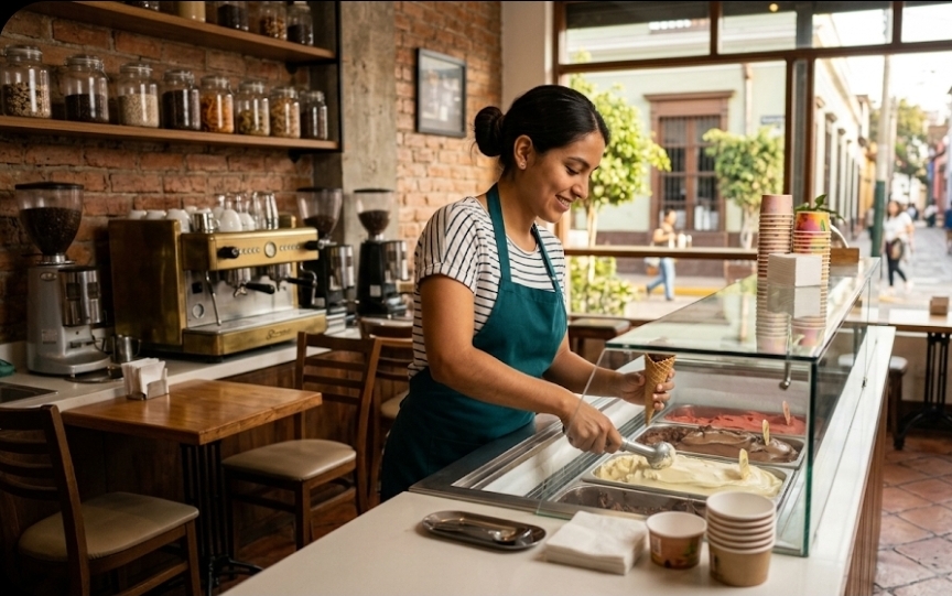 Ayudante de Cocina Quererte Cafetería