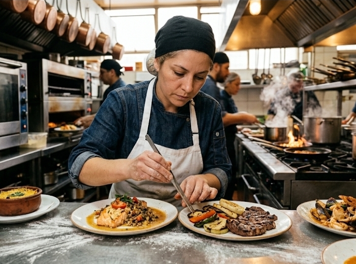 ​Ayudante de cocina avanzado Restaurant Viva la vida